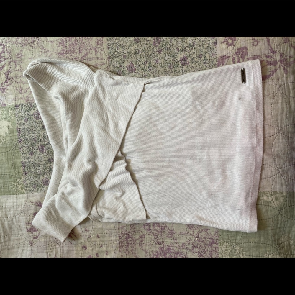 Hollister shirt, white, small